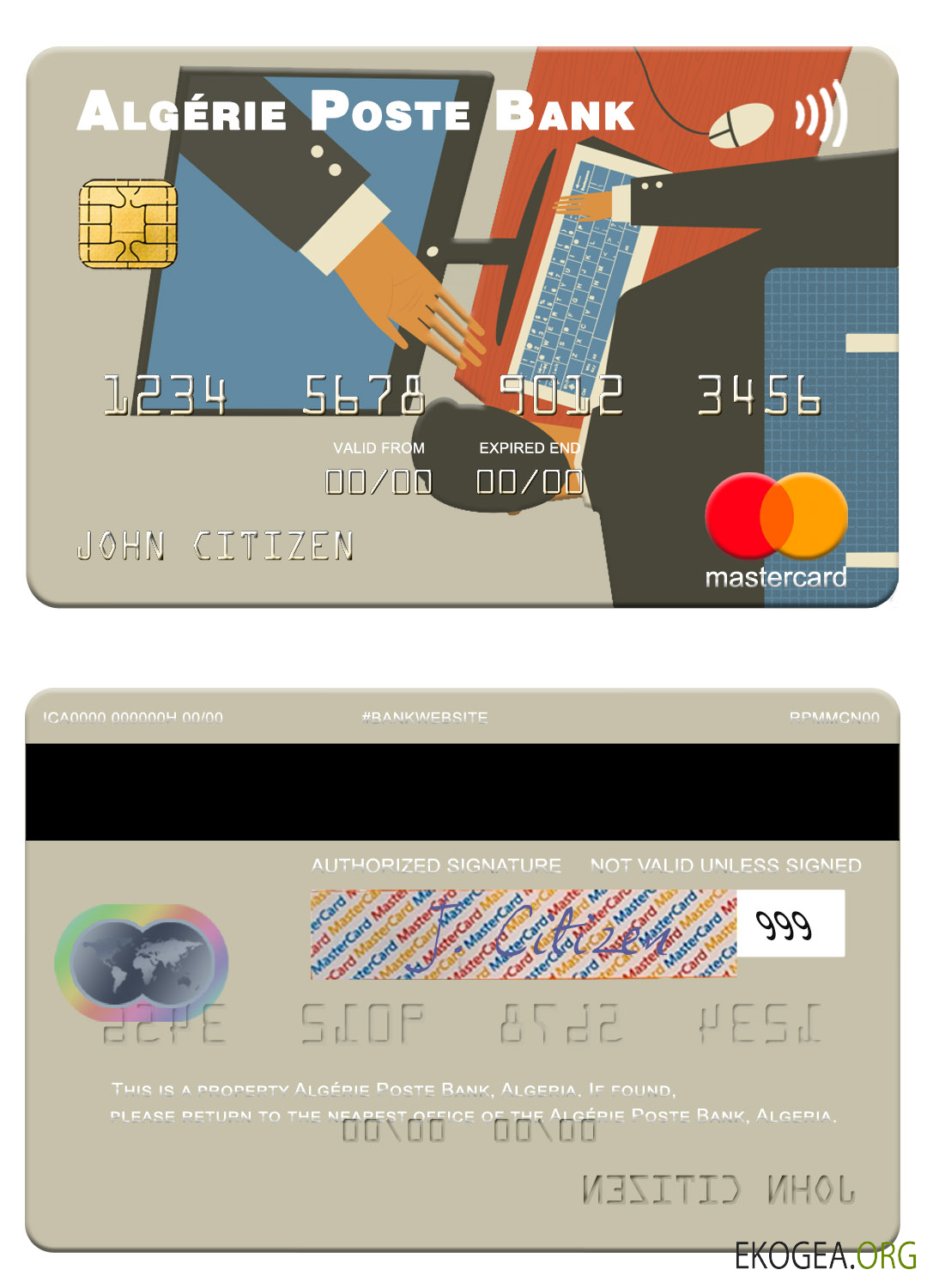 Algérie Algérie Poste Bank mastercard